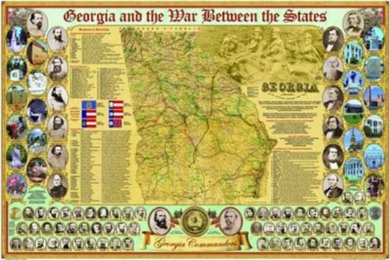 Picture of Georgia and the War Between the States Poster