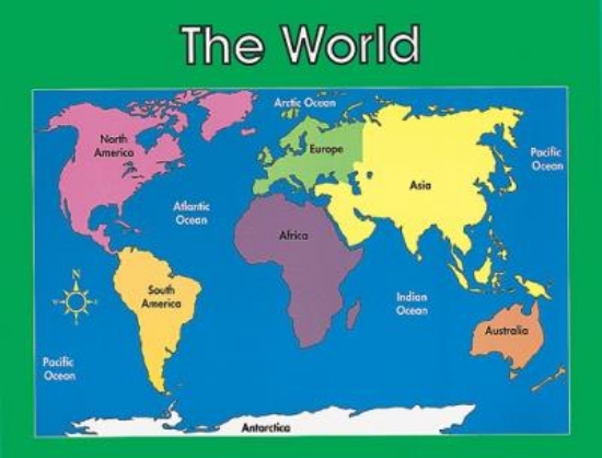 Picture of World Map Chart