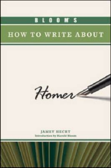 Picture of BLOOM'S HOW TO WRITE ABOUT HOMER
