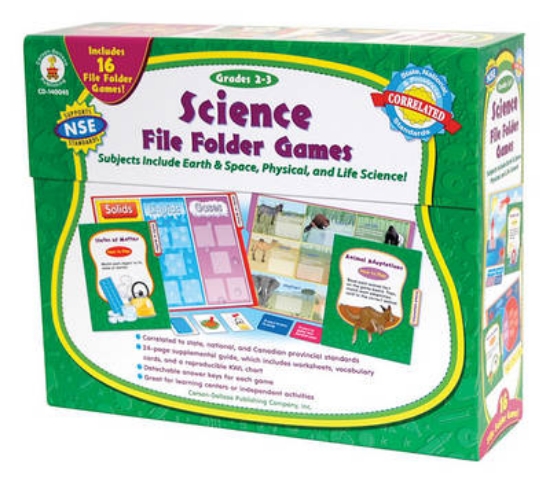 Picture of Science File Folder Games, Grades 2 - 3