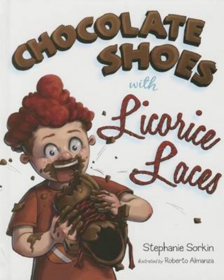 Picture of Chocolate Shoes with Licorice Laces