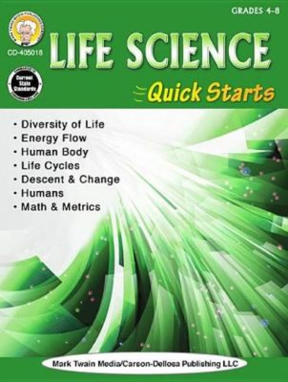 Picture of Life Science Quick Starts, Grades 4 - 9