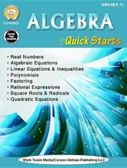 Picture of Algebra Quick Starts, Grades 7 - 12