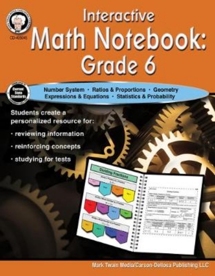 Picture of Interactive Math Notebook Resource Book, Grade 6