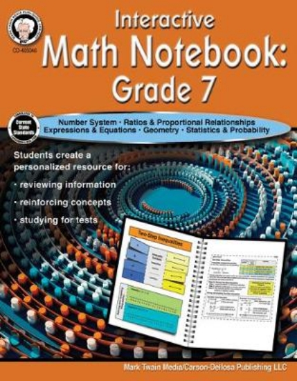 Picture of Interactive Math Notebook Resource Book, Grade 7