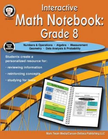 Picture of Interactive Math Notebook Resource Book, Grade 8