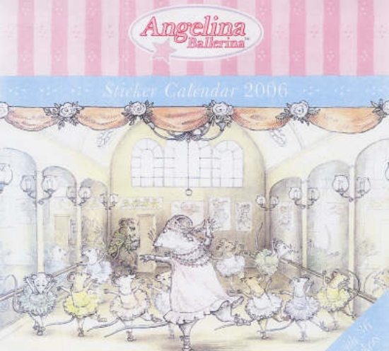 Picture of Angelina Ballerina Sticker Calendar 2006