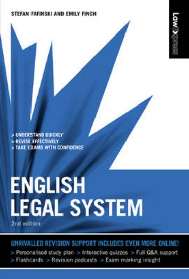 Picture of Law Express English Legal System 2nd edition