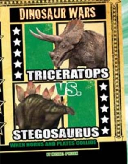 Picture of Triceratops vs Stegosaurus
