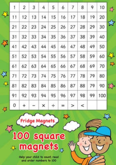Picture of Fridge Magnets - 100 Square Maths Magnets