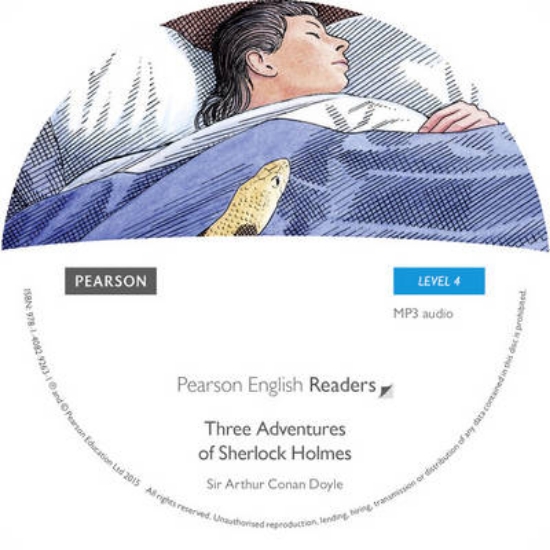 Picture of Level 4: Three Adventures of Sherlock Holmes MP3 f