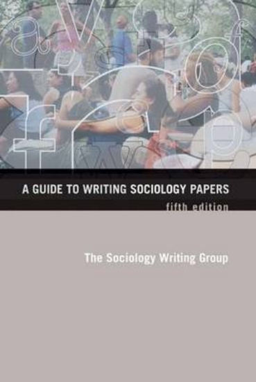 Picture of A Guide to Writing Sociology Papers