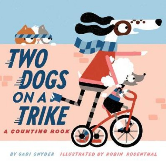 Picture of Two Dogs on a Trike