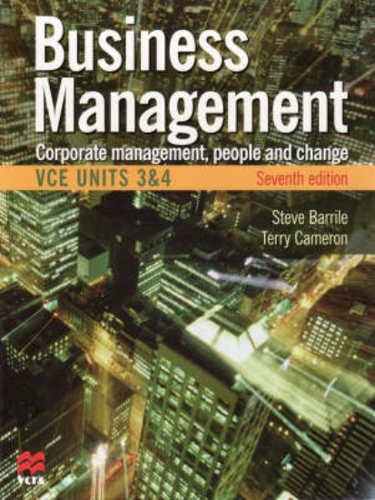Picture of Business Management VCE Units 3 and 4