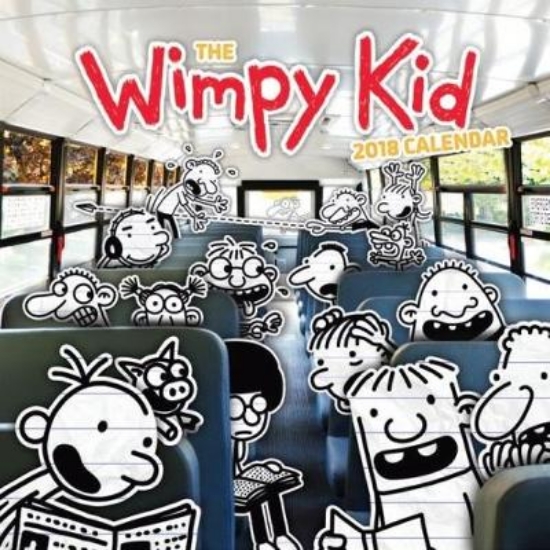 Picture of The wimpy kid 2018 calendar