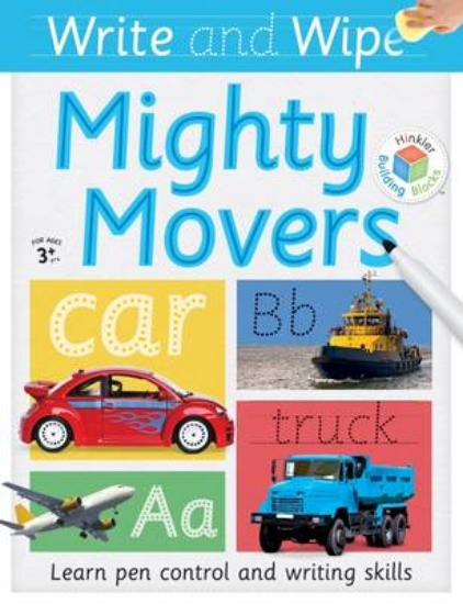 Picture of Building Blocks Write and Wipe: Mighty Movers