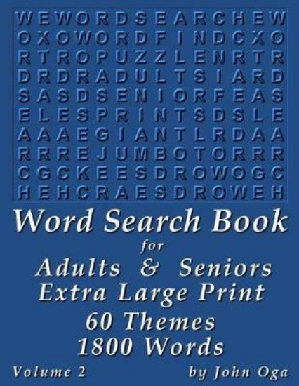 Picture of Word Search Book For Adults & Seniors