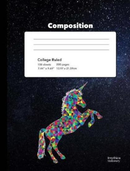 Picture of Unicorn Starlight Composition Book College Ruled W