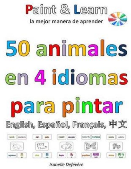Picture of 50 animales en 4 idiomas