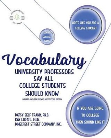 Picture of Vocabulary University Professors Say All College S