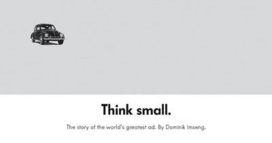 Picture of Think Small: The Story of the World's Greatest Ad
