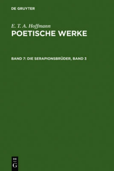 Picture of Die Serapionsbruder, Band 3