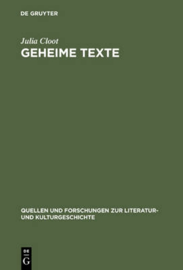 Picture of Geheime Texte