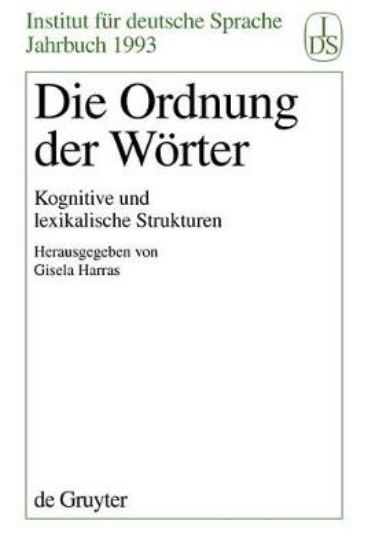 Picture of Die Ordnung Der Woerter