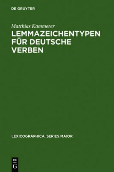 Picture of Lemmazeichentypen Fur Deutsche Verben