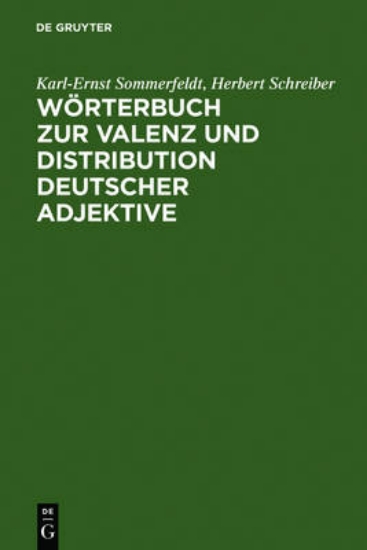 Picture of Woerterbuch Zur Valenz Und Distribution Deutscher
