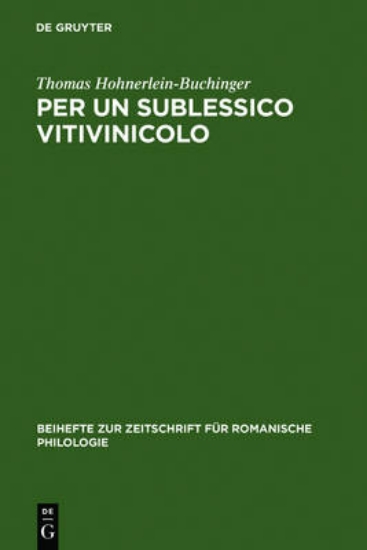 Picture of Per Un Sublessico Vitivinicolo