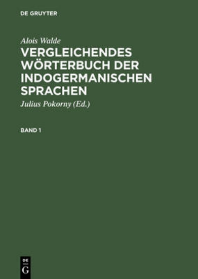 Picture of Vergleichendes Worterbuch Der Indogermanischen Spr
