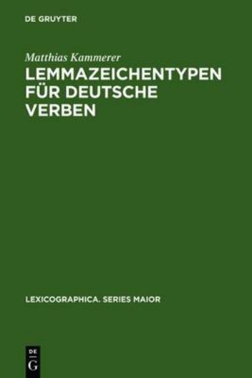 Picture of Lemmazeichentypen Fur Deutsche Verben