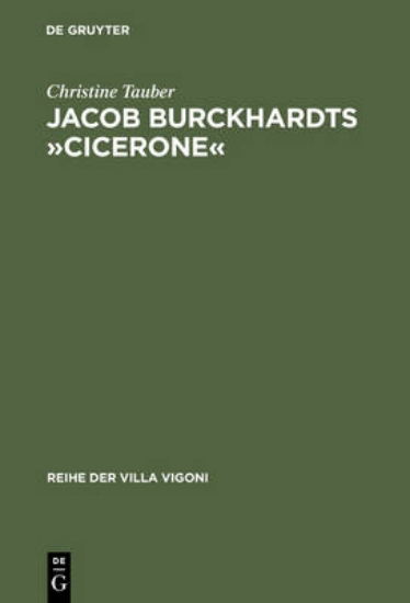 Picture of Jacob Burckhardts "cicerone"