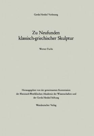 Picture of Zu Neufunden Klassisch-Griechischer Skulptur