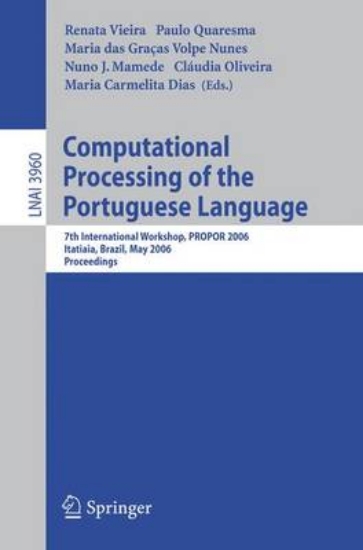 Picture of Computational Processing of the Portuguese Languag