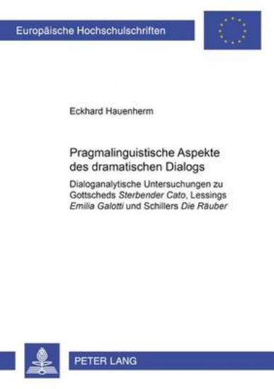 Picture of Pragmalinguistische Aspekte des dramatischen Dialo