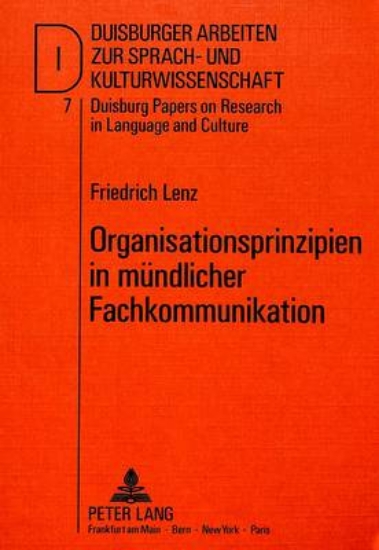 Picture of Organisationsprinzipien in muendlicher Fachkommuni