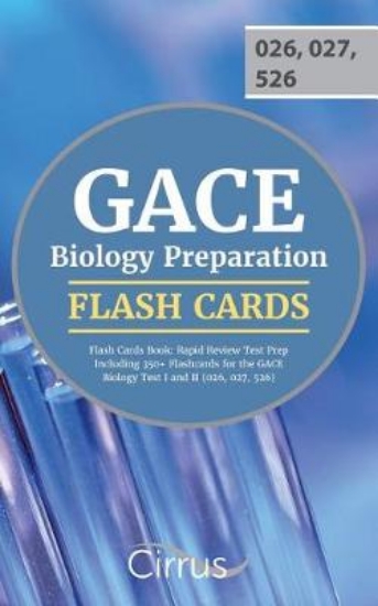 Picture of GACE Biology Preparation Flash Cards Book 2019-202