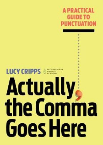 Picture of Actually, the Comma Goes Here