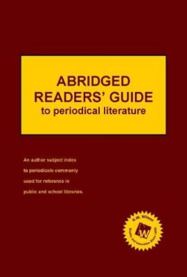 Picture of Abridged Readers' Guide to Periodical Literature (