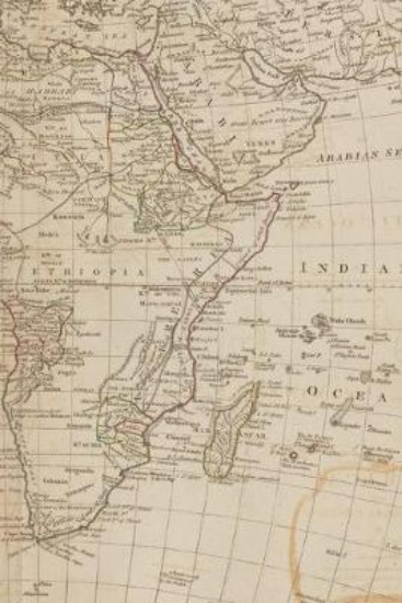 Picture of 1788 Map of Africa - A Poetose Notebook / Journal