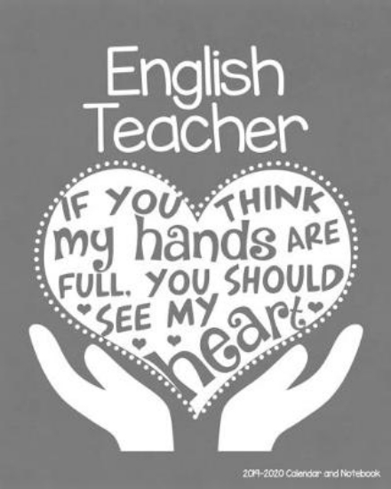 Picture of English Teacher 2019-2020 Calendar and Notebook