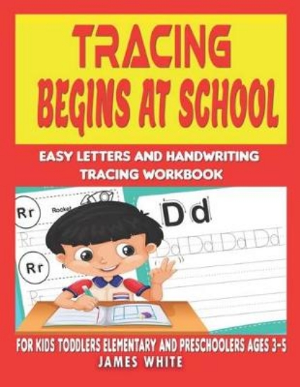 Picture of Tracing begins at School Easy Letters and Handwrit
