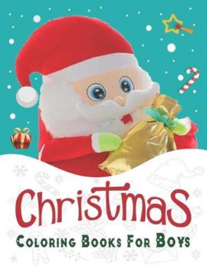 Picture of Christmas Coloring Books For Boys