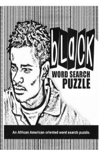Picture of Black Word Search Puzzle