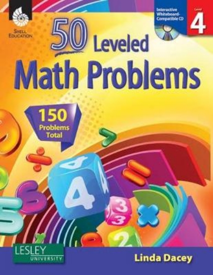 Picture of 50 Leveled Math Problems Level 4