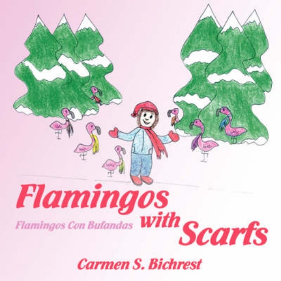 Picture of Flamingos With Scarfs/Flamingos Con Bufandas