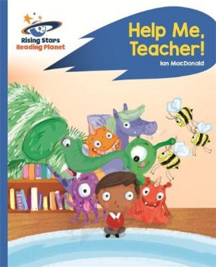 Picture of Help Me, Teacher! - Blue: Rocket Phonics
