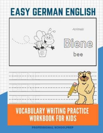 Picture of Easy German English Vocabulary Writing Practice Wo